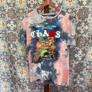 CHAOS tie dye shirt